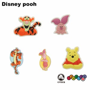 クロックス(CROCS)ジビッツ(jibbitz) ディズニー クマのプーさん(Winnie The Pooh) キャラクター ネコポス可 [RED]  [小物][AA-2]
