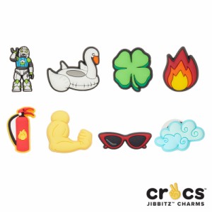 【ゆうパケット可】クロックス(CROCS)ジビッツ(jibbitz) ファンシェイプ /クロックス/シューズアクセサリー/[BLK][小物][AA-2]