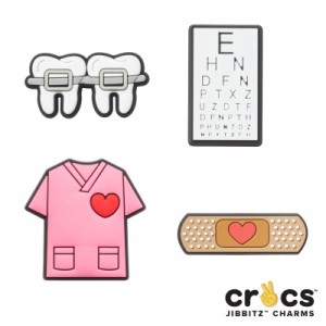 クロックス(CROCS)ジビッツ(jibbitz) メディカル(medical) 医療/絆創膏 ゆうパケット可 [BLK] [小物] [AA-2]