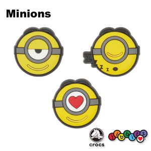 クロックス(CROCS)ジビッツ(jibbitz) ミニオンズ(Minions) クロックス/シューズアクセサリー ゆうパケット可 [YEL]  [小物][AA-2]