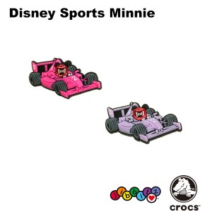 【ゆうパケット可】クロックス(CROCS) ジビッツ(jibbitz) ディズニー スポーツ ミニー(Minnie)[RED][小物][AA-2]