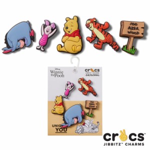  クロックス(CROCS) ジビッツ(jibbitz) くまのプーさん 5個パック(Winnie the Pooh 5pk) ディズニー [小物] [AA-2]