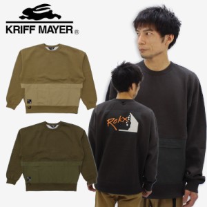 クリフメイヤー(KRIFF MAYER) ロックス × クリフメイヤーコラボ スウェット メンズ [AA]