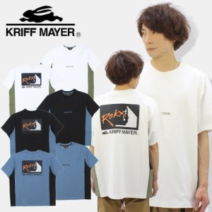 クリフメイヤー(KRIFF MAYER) ロックス × クリフメイヤーコラボ クールタフT 半袖Tシャツ メンズ/カットソー トップス [AA]