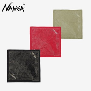 ナンガ(NANGA) NANGA PARBAT CONTOUR MAP BANDANNA /ナンガ パルバット コントアーマップ バンダナ [小物] [AA-2]