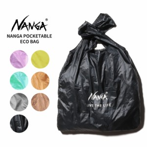 ナンガ NANGA NANGA POCKETABLE ECO BAG LIVE THE LIFE  3A205 エコバッグ ポケッタブル  [小物] [AA-2]