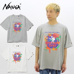 ナンガ NANGA  ナンガ×タケウチ シュンタロウ ミステリースポットルーズフィットティー 半袖Tシャツ メンズ[AA]