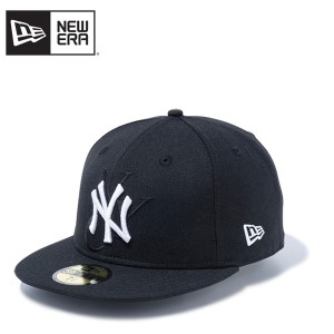 ニュー エラ(NEW ERA) 59FIFTY チームロゴカスタム ニューヨーク・ヤンキース NYスクリプト 《Black》　キャップ/帽子/男性用/[BB]