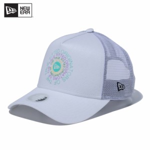 ニューエラ NEW ERA WOMEN'S 9FORTY A-Frame トラッカー ロングバイザー Circle OOTTF ゴルフ キャップ 帽子 女性 レディース[BB]