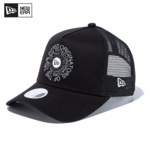 ニューエラ NEW ERA WOMEN'S 9FORTY A-Frame トラッカー ロングバイザー Circle OOTTF ゴルフ キャップ  帽子 女性 レディース[BB]