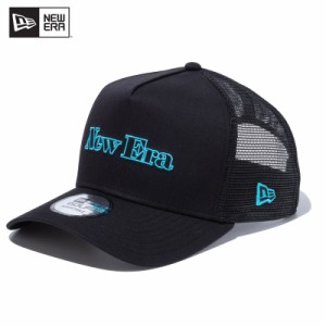 ニューエラ NEW ERA 9FORTY A-Frame トラッカー CORDURA (made with COOLMAX fabric) Black ゴルフ 帽子 男性用 [BB]