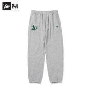 ニューエラ NEW ERA 裏毛 スウェットパンツ MLB Apparel オークランド・アスレチックス メンズ 男性 ボトムス [AA]