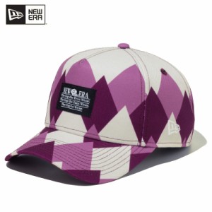 ニューエラ NEW ERA 9FORTY A-Frame Argyle アーガイル マルーン ゴルフ キャップ 帽子 [BB]