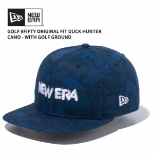 ニューエラ NEW ERA 9FIFTY Original Fit Duck Hunter Camo - with Golf Ground ゴルフ キャップ 帽子  [BB]