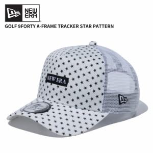 ニュー エラ NEW ERA 9FORTY A-Frame トラッカー Star Patternゴルフ キャップ 帽子