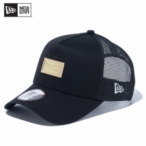 ニュー エラ NEW ERA 9FORTY A-Frame トラッカー Box Logo Metal Plate ゴルフ キャップ 帽子  [BB]