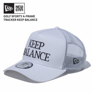 ニュー エラ NEW ERA 9FORTY A-Frame トラッカー Keep Balanceゴルフ キャップ 帽子