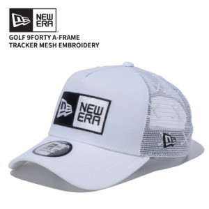 ニュー エラ NEW ERA 9FORTY A-Frame トラッカー Mesh Embroidery ボックスロゴゴルフ キャップ 帽子