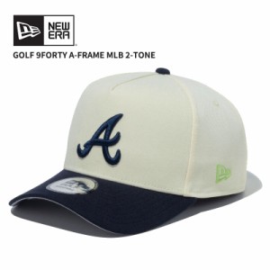 ニュー エラ NEW ERA 9FORTY A-Frame MLB 2-Tone アトランタ・ブレーブス ゴルフ キャップ 帽子  [BB]