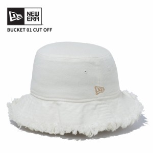 ニュー エラ NEW ERA バケット01 Cut Off アイボリー バケットハット 帽子