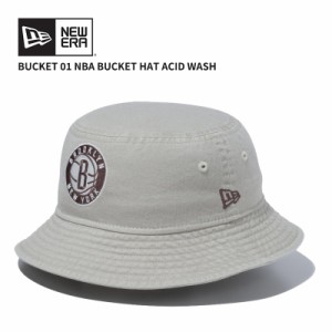 ニュー エラ NEW ERA バケット01 NBA Bucket Hat Acid Wash バケットハット 帽子