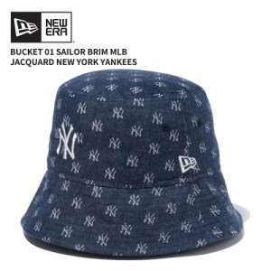 ニュー エラ NEW ERA バケット01 セーラーブリム Sailor Brim MLB Jacquard バケットハット バケハ 帽子  [AA]