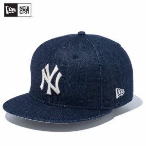 ニュー エラ NEW ERA 9FIFTY Denim ニューヨーク・ヤンキース インディゴデニム キャップ 帽子  [BB]