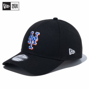 ニュー エラ NEW ERA 9FORTY MLB ニューヨーク・メッツ ウーブンパッチ ブラック キャップ 帽子  [BB]