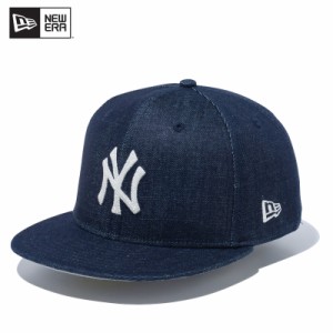 ニュー エラ NEW ERA 59FIFTY Denim ニューヨーク・ヤンキース Subway Series インディゴデニム キャップ 帽子  [BB]