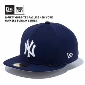 ニュー エラ NEW ERA 59FIFTY GORE-TEX PACLITE Subway Series ネイビー キャップ 帽子  [BB]