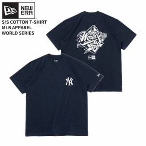 ニュー エラ NEW ERA 半袖 コットン Tシャツ MLB Apparel World Series ニューヨーク・ヤンキース  トップス カットソー