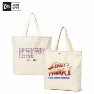 ニュー エラ NEW ERA キャンバストート 22L STREET FIGHTER II  Originators of the True Fitted  バッグ   [AA]