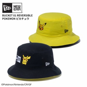 ニュー エラ NEW ERA バケット01 リバーシブル Pokemon ポケモン バケットハット 帽子  [AA]