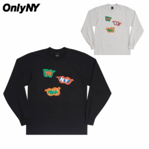 オンリー ニューヨーク（Only Ny) NY Smiles L/S T-Shirt 長袖/Tシャツ/ロンT/男性用/メンズ [AA]