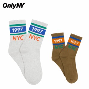 オンリー ニューヨーク（Only Ny) Track Ankle Socks 靴下/ソックス/男性用/メンズ [AA-3]