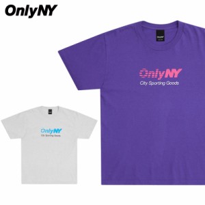 オンリー ニューヨーク（Only Ny) Express Logo T-Shirt 半袖 Tシャツ トップス カットソー 男性用 メンズ [AA]