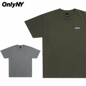 オンリー ニューヨーク（Only Ny) Block Logo T-Shirt 半袖 Tシャツ トップス カットソー 男性用 メンズ [AA]