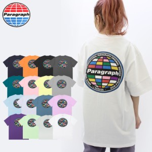 パラグラフ(paragraph) MULTI EARTH LOGO T-SHIRT NO.007/NO.7 半袖Tシャツ カットソー [AA]