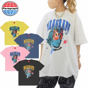 パラグラフ(paragraph) Julian T-Shirt  NO.034/NO.34 アートデザイン アーチロゴ Tシャツ 半袖 メンズ レディース カットソー[AA]