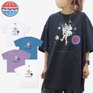 パラグラフ(paragraph) PIERROT T-SHIRT NO.045/NO.45 ピエロ Tシャツ 半袖 メンズ レディース カットソー [AA]