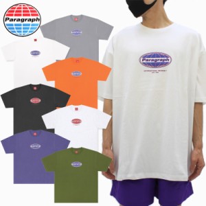 パラグラフ(paragraph) OVAL GLOBE T-SHIRT NO.059/NO.59 オーバルロゴ Tシャツ 半袖 メンズ レディース カットソー [AA]