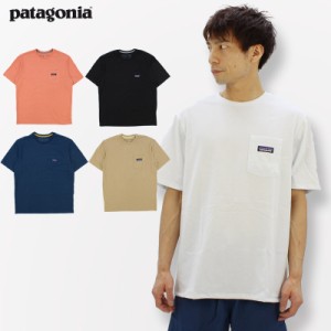 パタゴニア(patagonia) P-6 ラベル ポケット レスポンシビリティー S/SL  半袖 Tシャツ/メンズ [AA]