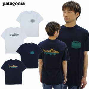 パタゴニア(patagonia) メンズ ワイルド ウォーターライン ポケット レスポンシビリティー S/SL 半袖 Tシャツ/メンズ [AA]