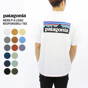 パタゴニア(patagonia)メンズ P-6 ロゴ レスポンシビリティー S/SL (Mens P-6 Logo Responsibili-Tee) メンズ 半袖[AA]