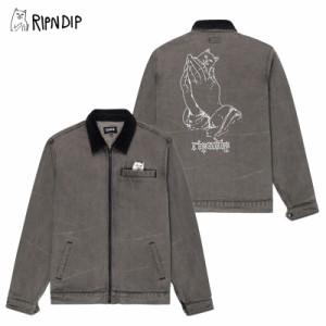 リップンディップ RIPNDIP Los Feliz Denim Work Jacket デニム ジャケット アウター 男性 メンズ [AA]