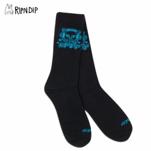 リップンディップ RIPNDIP Kawaii Nermal Socks 靴下 クルー丈ソックス [AA-2]