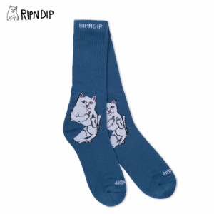 リップンディップ RIPNDIP Load Nermal Socks 靴下 クルー丈ソックス [AA-2]