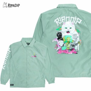 リップンディップ(RIPNDIP) Runaway Coaches Jacketコーチ ジャケット/アウター/男性用/メンズ [AA]