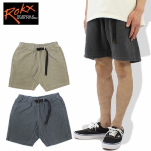 ロックス(ROKX) COTTONWOOD SWEAT SHORT コットンウッド　スウェットショートパンツメンズ/男性用  [AA]