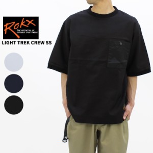 ロックス ROKX LIGHT TREK CREW SS ライトトレック クルー ショートスリーブ 半袖 カットソー メンズ 男性